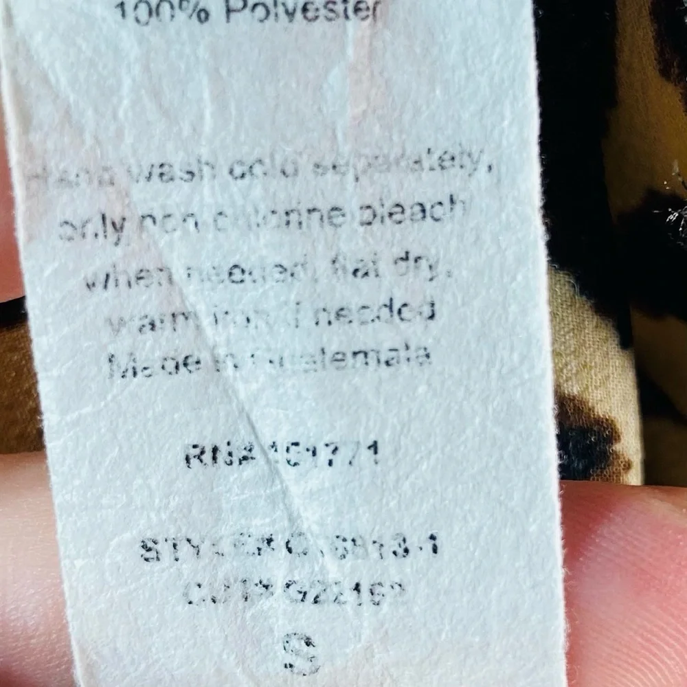 Animal Print Tank Top Camisole - Picture 5 of 5